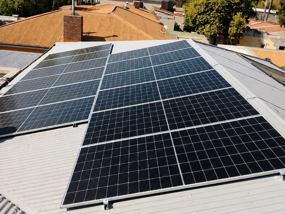 Completed rooftop solar installation by BCG Energy